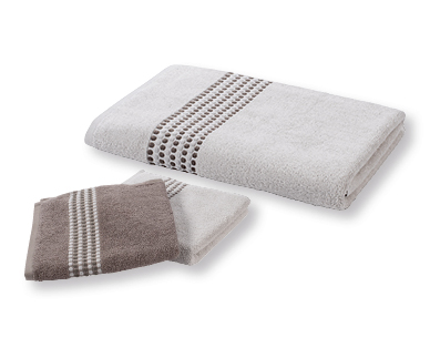 Serviette éponge "chenille" MY LIVING STYLE