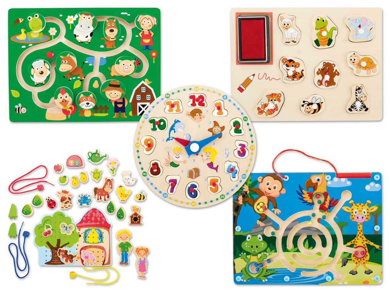 PLAYTIVE JUNIOR(R) Holz-Geschicklichkeitsspiel