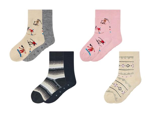 Chaussettes thermorégulatrices, 2 paires