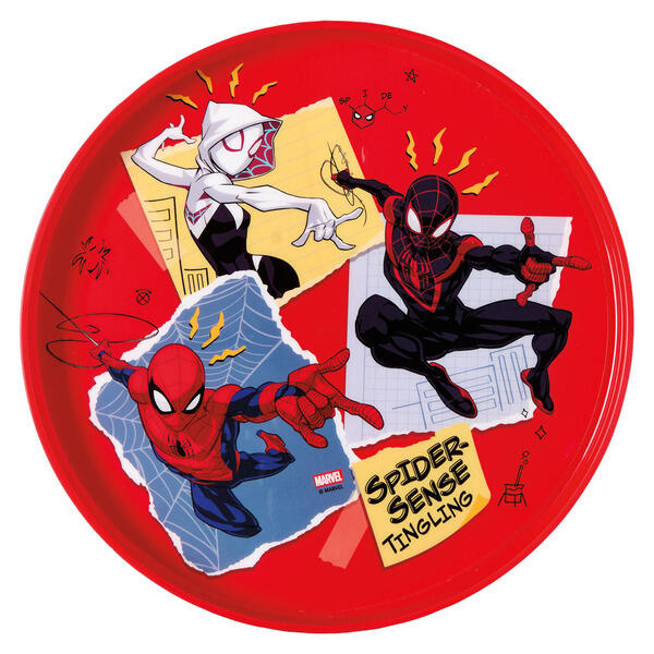 Zak! Character Flip-It Plate - Spider-Man
