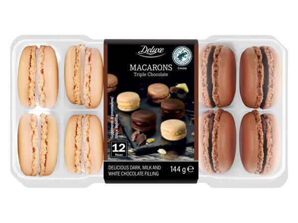 Chocolate Macarons
