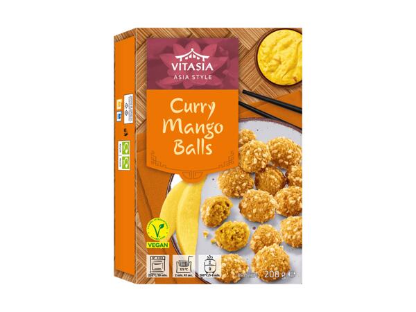 Boulettes curry-mangue surgelées