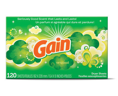 Gain Dryer Sheets