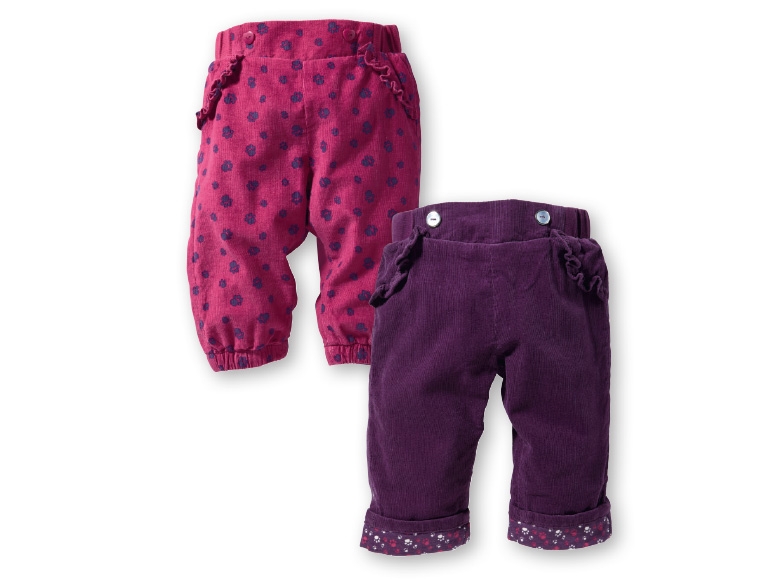 Lupilu(R) Baby Girls' Velvet Trousers