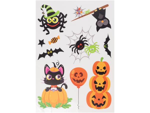 Fluorescent Halloween Stickers