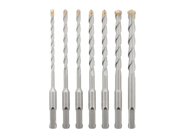 Parkside SDS Plus Hammer Drill Bits - 7 Pieces