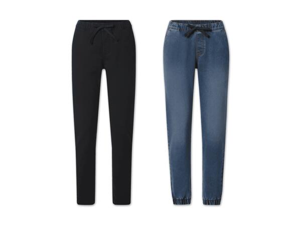 Damen Denim Joggers