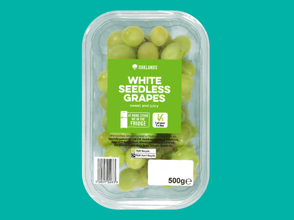 Oaklands White Seedless Grapes