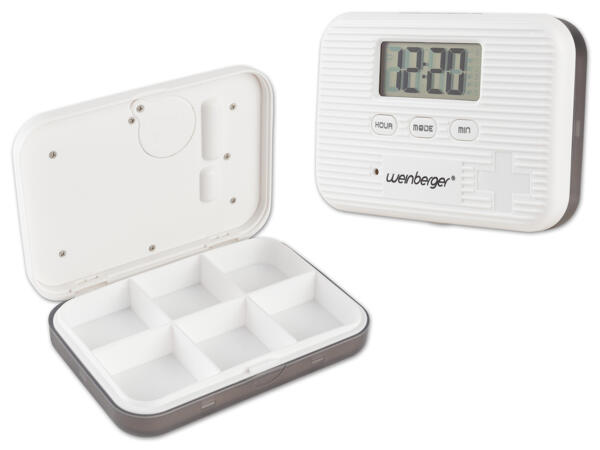 Weinberger(R) Pillenbox mit Vibrationsalarm