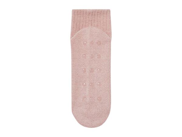 Esmara Ladies' Pink Slipper Socks - 2 Pairs