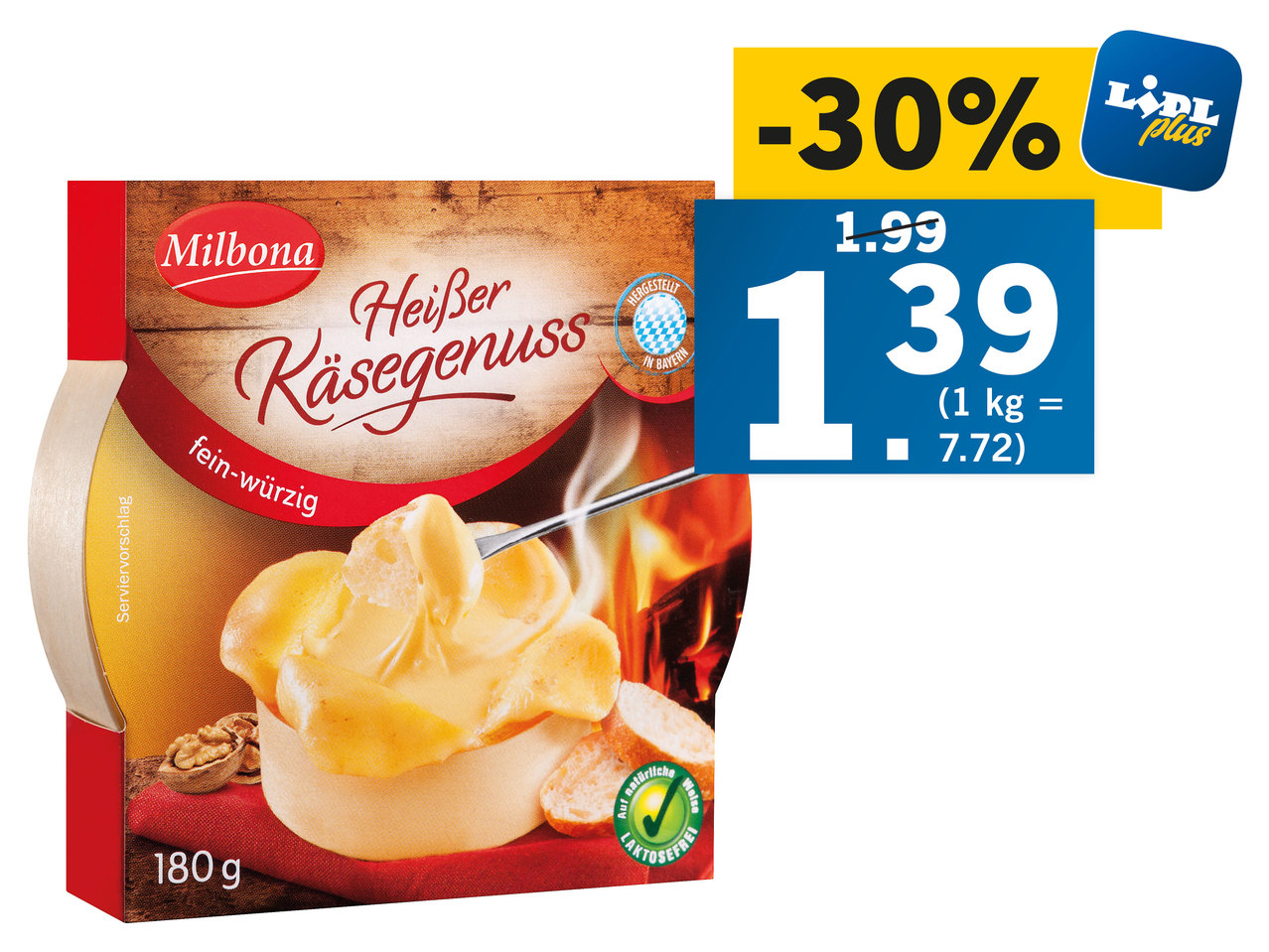 MILBONA Ofenkäse