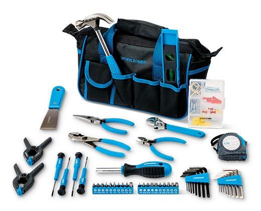 WORKZONE 84 Piece Tool Set