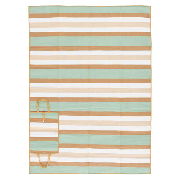 KIRKTON HOUSE Foldable Camping Mat, Beige/Green