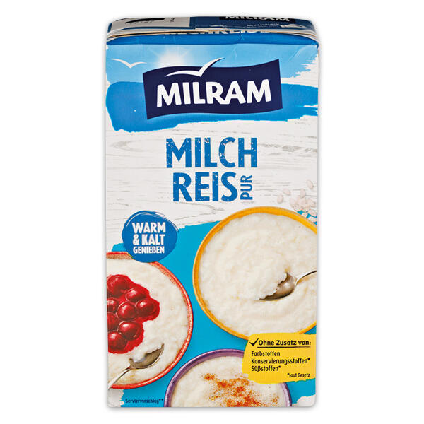 Milchreis / Grießpudding