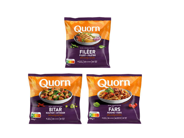 Quorn bitar/färs/filéer