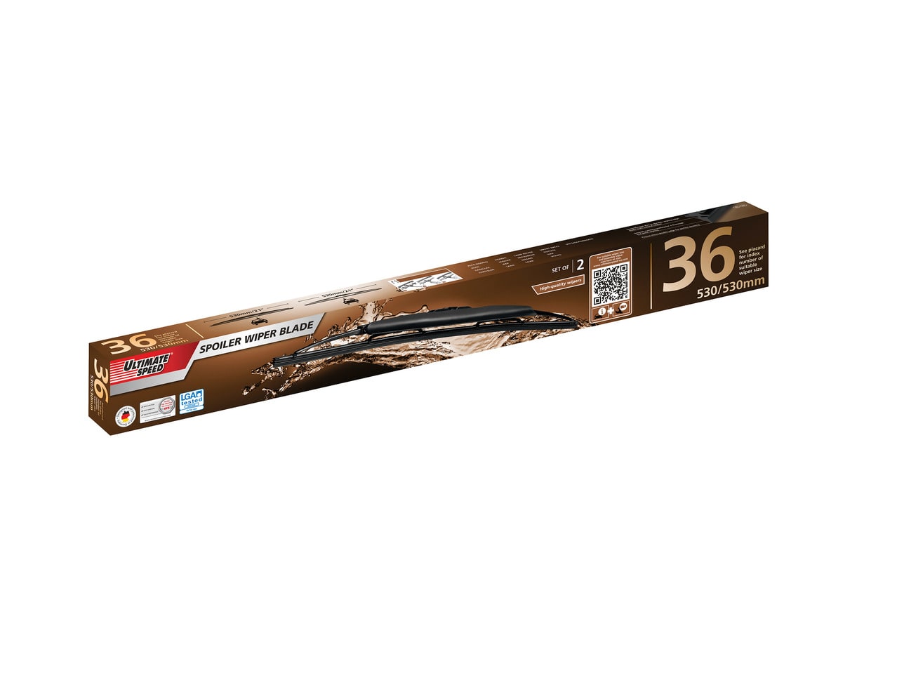 Ultimate Speed Wiper Blades with Spoiler1