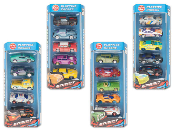 Racer-Auto-Set, 5-teilig