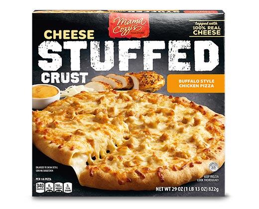 Mama Cozzi's Pizza Kitchen Stuffed Crust Pepperoni Parmesan Cracked Pepper or Buffalo Chicken Pizza