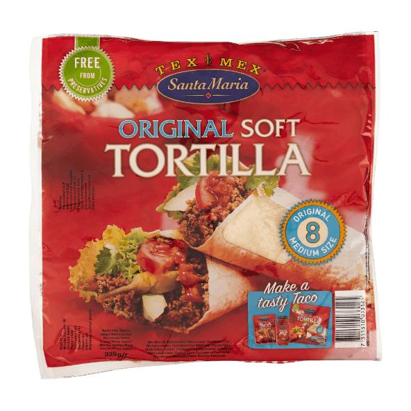 Soft tortilla