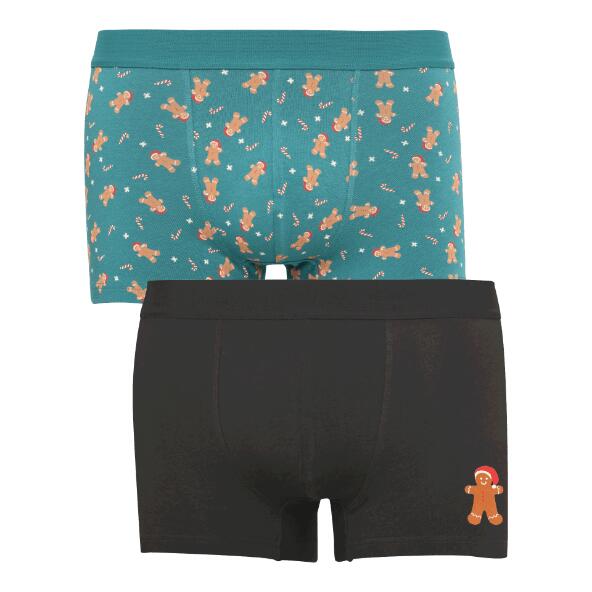 UP2Fashion(R) 				Boxers de Noël, 2 pcs