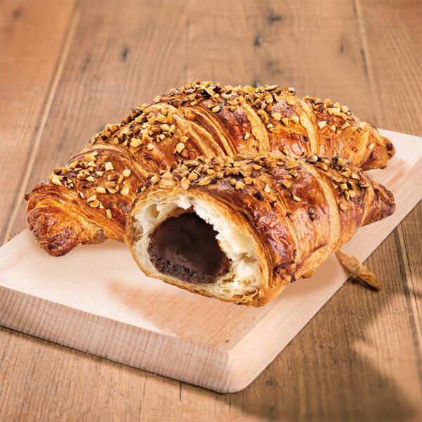 Schoko-Nuss-Croissant
