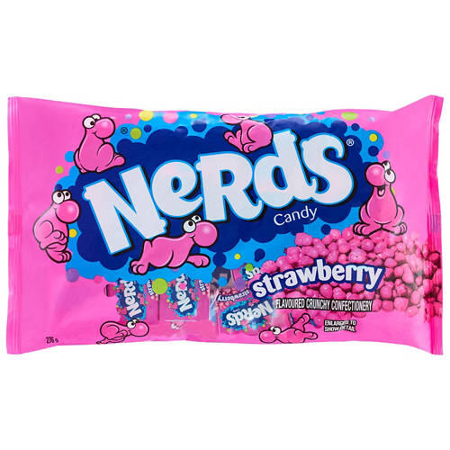 Strawberry flavoured crunchy confectionery Sharepack 276g