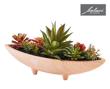 Artificial Succulents in Decorative Pots