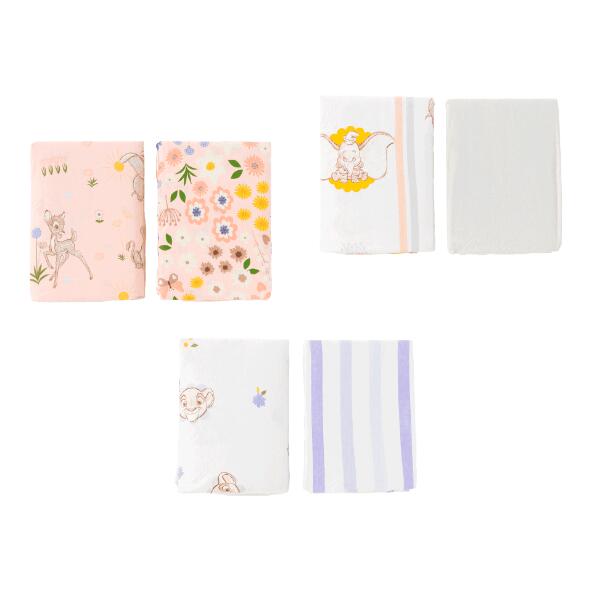 DISNEY(R) 				Hoeslaken voor babybed, 2 st.
