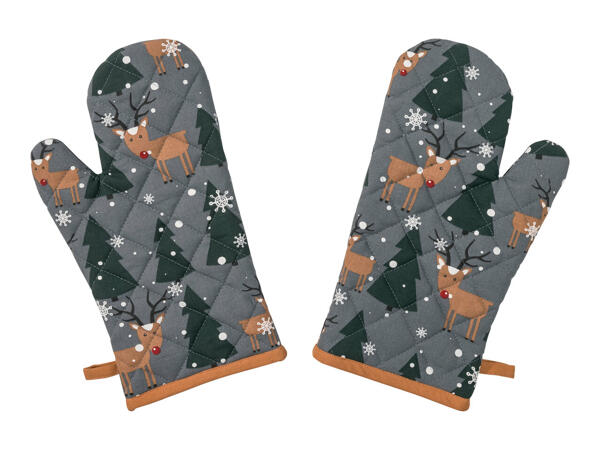 Meradiso Christmas Kitchen Textiles Set