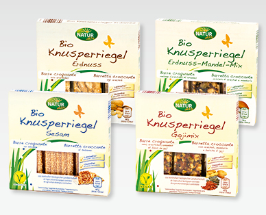 Barres croquantes bio NATUR AKTIV
