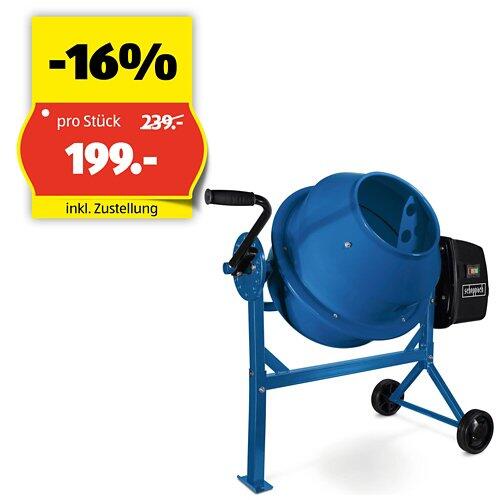 SCHEPPACH Betonmischer 65 Liter Mix65, 5908408904