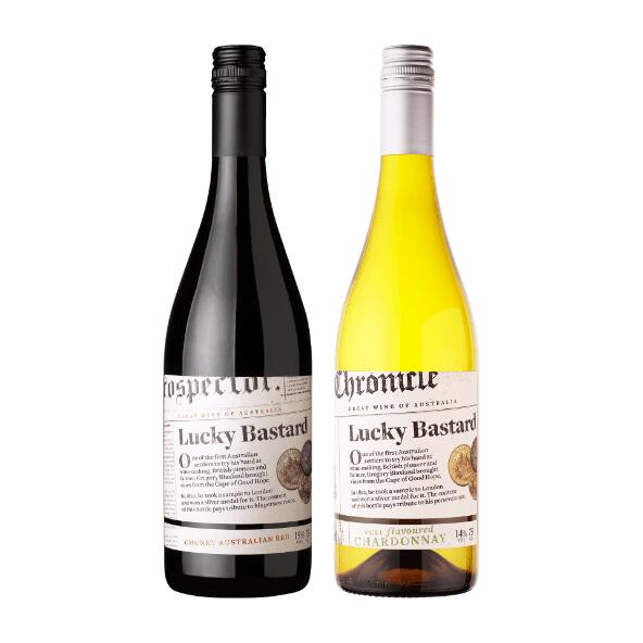 LUCKY BASTARD Red blend eller Chardonnay