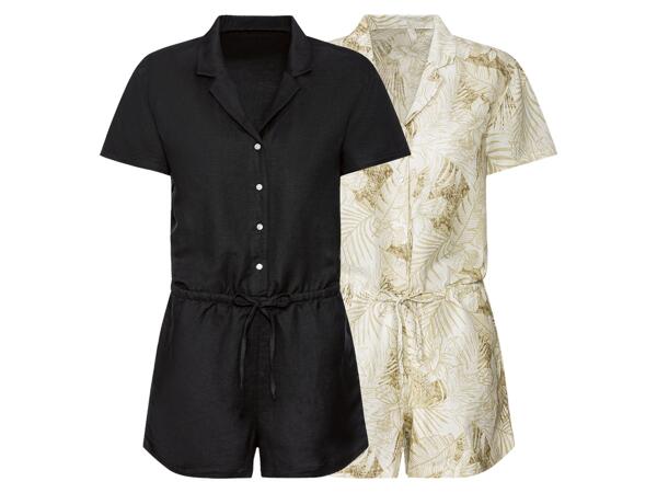 Jumpsuit i linne