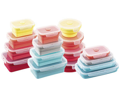 CROFTON(R) SILIKON-LUNCHBOX-SET, 4-TEILIG