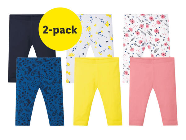 Caprileggings, 2-pack