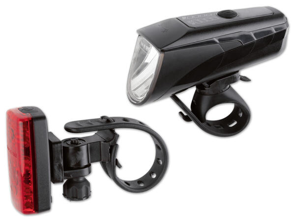 LED-Fahrradleuchten-Set