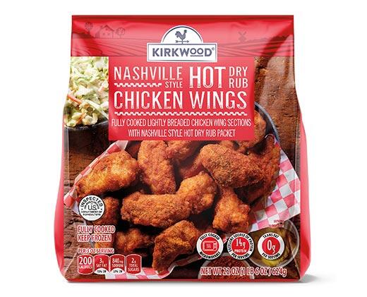 Kirkwood Maple Bacon or Nashville Style Dry Rub Wings