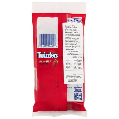 Twists Strawberry 198g