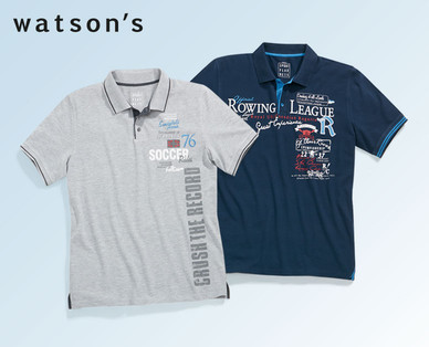WATSON'S Herren-Poloshirt