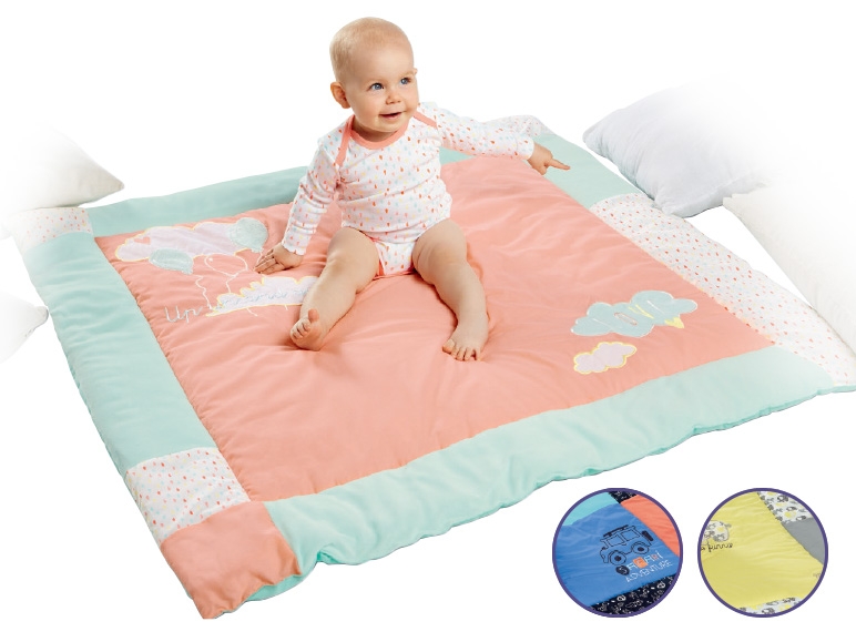 LUPILU Baby Patchwork Quilt 115 x 115cm