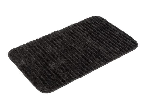 Black Bath Mat