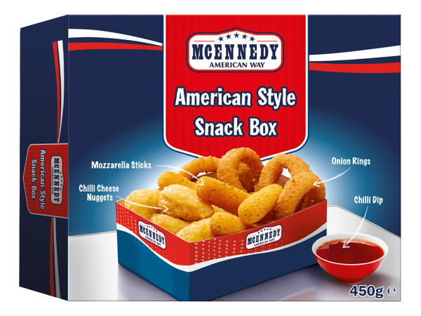 American Style Snack Box