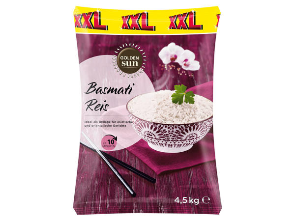 GOLDEN SUN Basmati Reis 4,5 kg