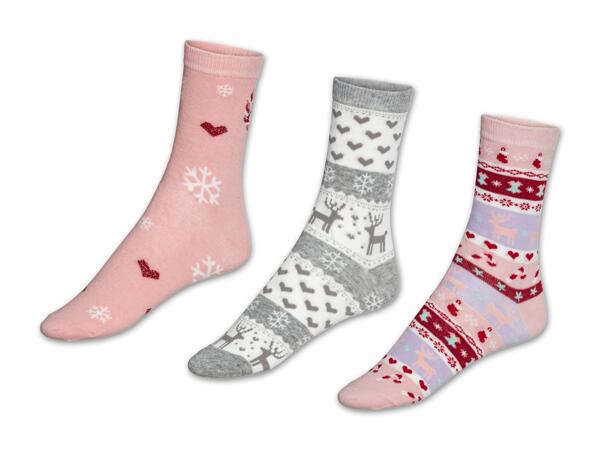 Damen Socken, 3 Paar