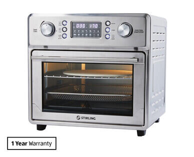25L Air Fryer Oven with 10" Pizza Stone