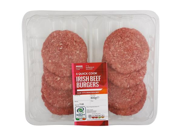 Quick Cook Irish Beef Burgers