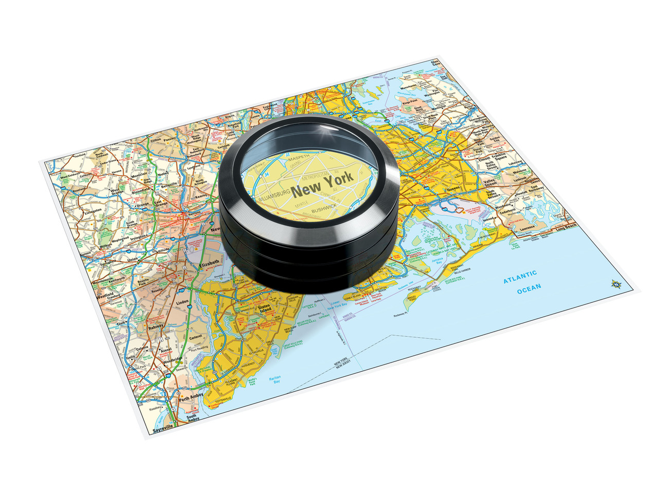 Table Magnifier with LED