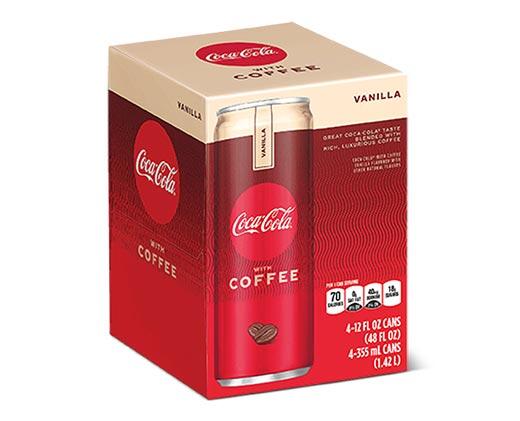Coca-Cola 
 Coke w/ Coffee 4pk Dark Blend or Vanilla