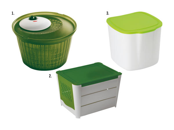 Essoreuse à salade/ boîte de conservation/ poubelle