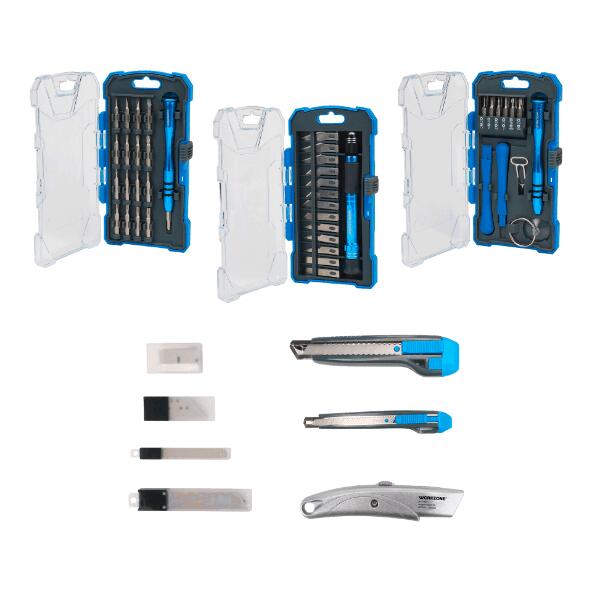 WORKZONE(R) 				Ensemble d'outils de précision ou ensemble de cutters